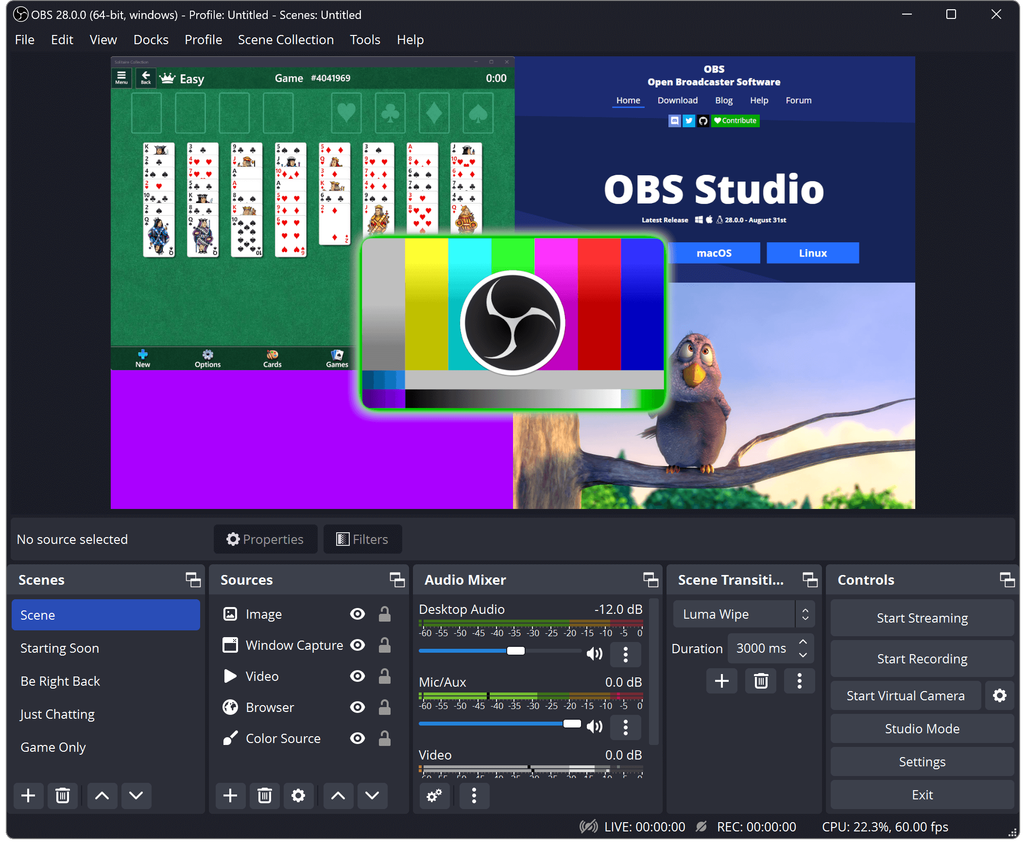 OBS Studio 30.0 Release Candidate 1 候选版 1